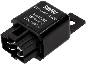 S11-1A-C1-12VDC  SHORI  Relay  Kfz-Relais SPST-NO 12VDC  30A  100mR  [2 pcs] #BP - Bild 1 von 1