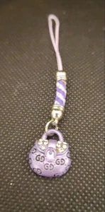 Gucci Schlüsselanhänger lila Lederband gebraucht - Bild 1 von 4