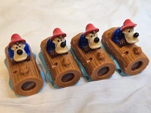 Splash Mountain Ride Log Disneyland 40th Anniv Brer Bear Viewer LOT OF 4 1995 - Picture 1 of 8