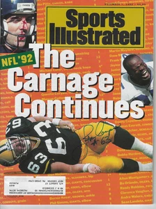 Signierte James Campen Green Bay Packers SI Sports Illustrated 7.12.1992 mit Echtheitszertifikat - Bild 1 von 1
