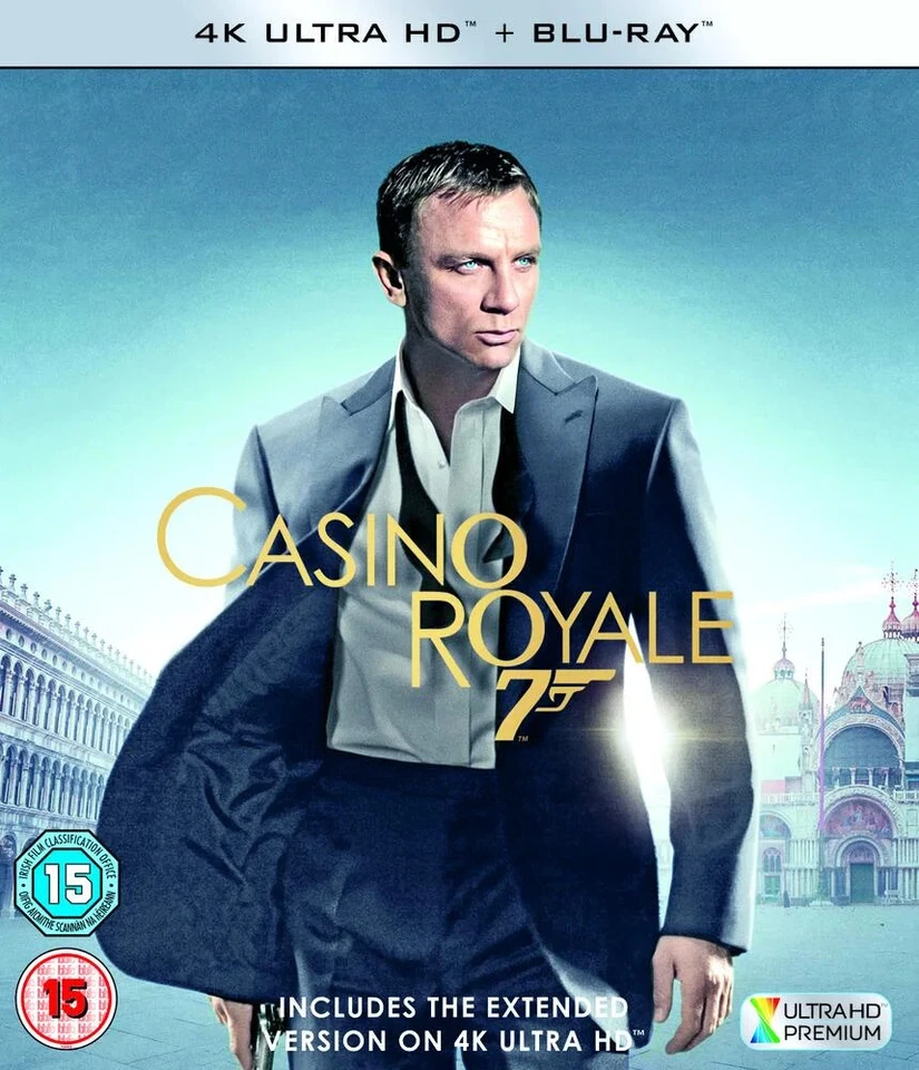 007 - Casino Royale 4K Ultra HD + Blu-Ray - Image 1 of 3