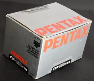 Pentax AF-330FTZ Shoe Mount Electronic Flash for Pentax AF Cameras -Mint in Box! - Picture 1 of 9