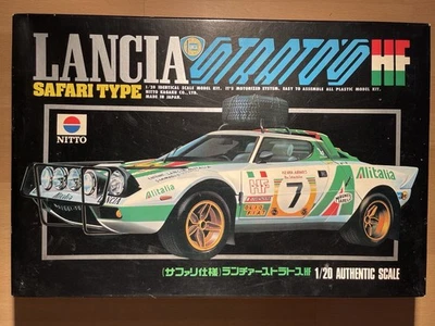 Limited Edition Nitto 1:20 Scale Lancia Stratos Safari 1975 Original Box Kit - Image 1 of 4