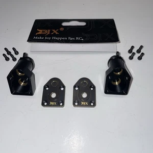 DJX Brass Portal Axle Rear Knuckle Upgrade for 1/18 RC Axial Capra Buggy UTB18 - Picture 1 of 10