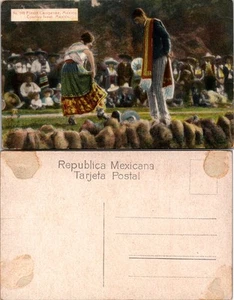 Postal De Colección - Fiesta Campestre, México - Fiesta del País - Ropa Tradicional - Imagen 1 de 1