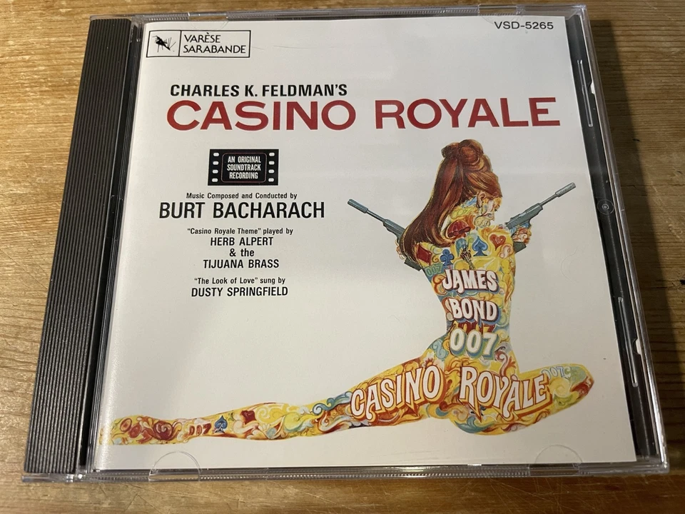 CASINO ROYALE (Burt Bacharach) OOP 1967/1990 Varese Soundtrack Score CD EX - Image 1 of 2
