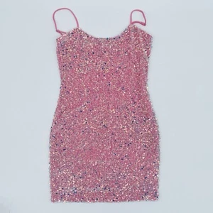 Neu! Velvi Juliette Mini, rosa Paillettenkleid - Gr. M Clubbing oder Partykleid! - Bild 1 von 9