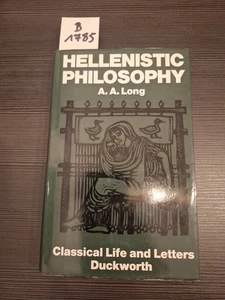 A A Long / PHILOSOPHY HELLENISTIC PHILOSOPHY - 1975 - 1 Auflage - Bild 1 von 8