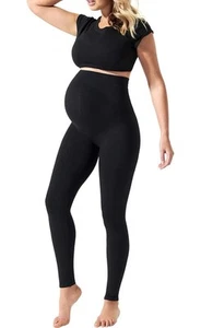 BLANQI Women Maternity Leggings, Over The Belly Pregnancy Size M - Picture 1 of 3