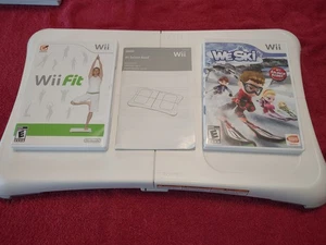 Balance Board Bundle (For Nintendo Wii) Balance Board + Wii We Ski + Wii Fit - Picture 1 of 10