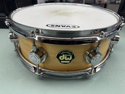 1996 DW USA 5X13" Natural Maple GLOSS Snare Drum - Image 1 of 4