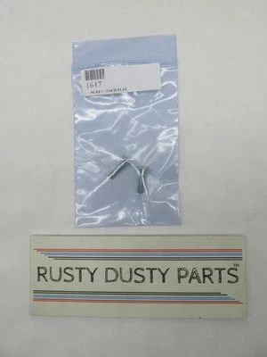 Lote de 2 tornillos de cabeza plana genuinos Harley-Davidson 1617 Foto 1 de 4