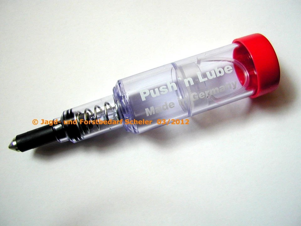 Fettpresse,Stoßpresse Schmieren des Umlenksterns an der Motorsäge mit/ohne Fett  - Bild 1 von 1