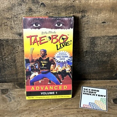 Billy Blanks Tae Bo Live Advanced Volume 1 (1999, vhs) New Factory Sealed - Image 1 of 3