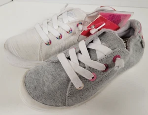 (Color no coincidente): Zapatillas deportivas Roxy Bayshore juveniles talla 1 muestra zapatos - Imagen 1 de 13