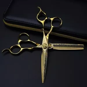 7” Japanese Hairdressing Scissors/Thinning Scissors set Shears Barber Salon - Picture 1 of 3