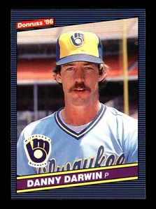 1986 Donruss #149 Danny Darwin Milwaukee Brewers - Picture 1 of 2