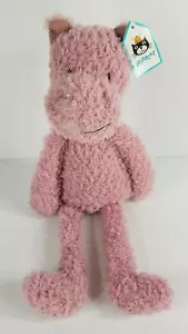 Peluche nuovo con etichette Jellycat London rosa Wild Thing ippopotamo 16 pollici - Foto 1 di 9