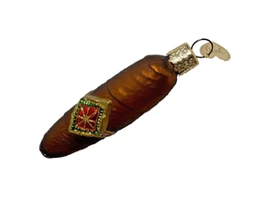 Zigarrenglas Ornament 5,25" alte Welt Weihnachten - Bild 1 von 5
