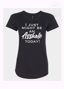 Women Summer Basic Short Sleeve Graphic Tops Casual T-Shirt I Just Might Be… - Picture 1 of 1