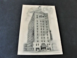 Hotel Bond, Hartford, Connecticut-1929 Red Stamp George Washington Postcard. - Picture 1 of 6