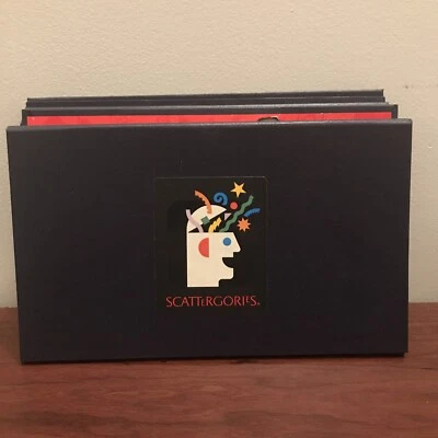Scattergories Vintage 1988 Replacement Answer Folders 6ct Blue Milton Bradley - Image 1 of 4
