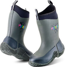 Grubs Younger Childrens Wellies Muddies Icicle 5 0 charcoal