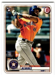 2020 Bowman Yordan Alvarez RC Rookie Card Houston Astros #25 LOT of 4 - Picture 1 of 2
