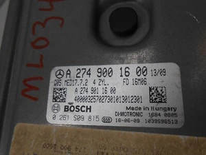 Mercedes C300 Engine Control Module OEM A2749001600 / 2749001600 DR0446 - Bild 1 von 5