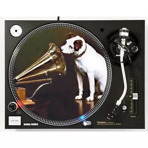 Audiophile His Masters Voice #1 Slipmat Giradischi 12" LP Giradischi, DJ X1 - Foto 1 di 2