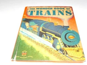 VINTAGE  WONDER BOOK OF TRAINS -  1952 -  BOOK- FAIR- H40 - Picture 1 of 1