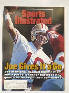 Sports Illustrated - JOE MONTANA S.F. 49ers - July 27, 1992 EX - Picture 1 of 12