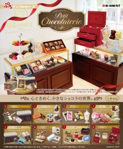 RE-MENT Japanese Miniature Petit Chocolaterie Chocolate Full set of 8 - Picture 1 of 10