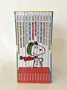 GOOD GRIEF! THE PEANUTS COLLECTION 12-Book SET w/ STICKERS Charles Schultz New - Picture 1 of 1