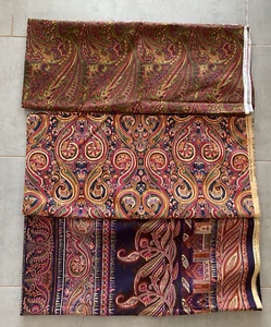 2 Benartex Fabrics SERENDIPITY by Paula Nadelstern 1 Hoffman Paisley 3 Yds x 44” - Picture 1 of 11
