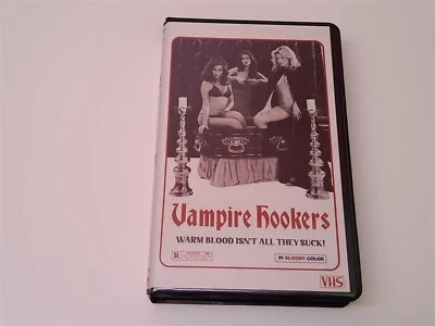 Vampire Hookers 1978 VHS USA NTSC Video Vinegar Syndrome Lunchmeat Red Tape - Bild 1 von 4
