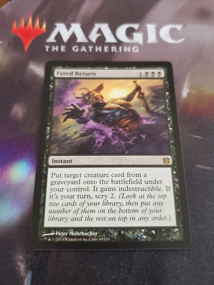 MTG. 2x Fated Return. Born of the Gods. Lp - Image 1 of 1