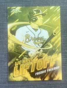 2021 Topps Fire Gold #WHL-3 Freddie Freeman
