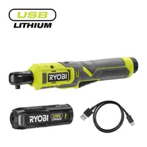 Ryobi 4V USB Akku-Ratschenschrauber 1/4 RR14W4-120G Ohne oder mit Akku - Bild 1 von 14