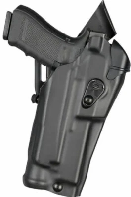 Safariland 6390RDS ALS Retention Duty Holster, STX Plain Black, RH, Glock 17 22 - Image 1 of 4