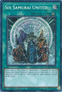 Six Samurai United (Secreto Raro) - Cuarto de Siglo Bonanza - Yu-Gi-Oh! - Casi nuevo - Imagen 1 de 1