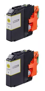 2 NICHT OEM Gelb LC223Y Tinte für Brother DCP-J4120DW DCP-J562DW MFC-J5320DW - Bild 1 von 1