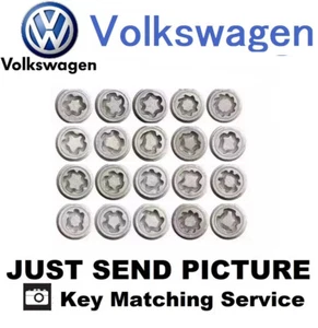 Volkswagen VW Security Master Locking Wheel Nut Key Bolt Match Matching Service - Picture 1 of 1