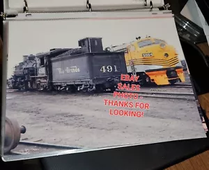 FOTOGRAFIA FERROVIA ALAMOSA CO 1963 DRGW EMD Funit Rio Grande scartamento stretto - Foto 1 di 2