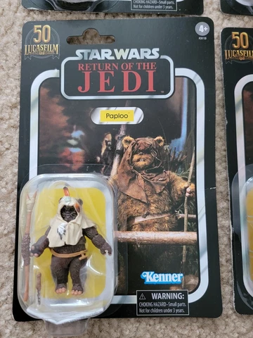 Brand New Star Wars VC190 The Vintage Collection Paploo Card Imperfections Cover