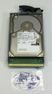 SET 4 9,1GB IBM 00P1517 07N3852 DDYS-T09170 7025-E2 -6F1 10K RPM SCSI FESTPLATTE - Bild 1 von 8