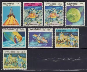 HONDURAS 1969 C454-C458 SET COMPLETO DI 8 MVLH - Foto 1 di 1