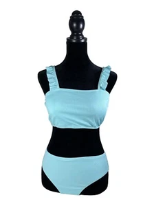 SOLY HUX Bikini Sets for Girls Ruffle Trim Bikini Bathing Suits 2 Piece Swimsuit - Picture 1 of 3