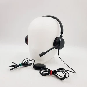 Auriculares estéreo USB con cable Jabra Evolve HSC016 cancelación pasiva de ruido PROBADOS  - Imagen 1 de 11