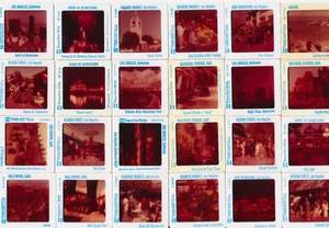 Batch of 39 GAF tourist slides - Los Angeles, Malibu, Hollywood - Picture 1 of 2